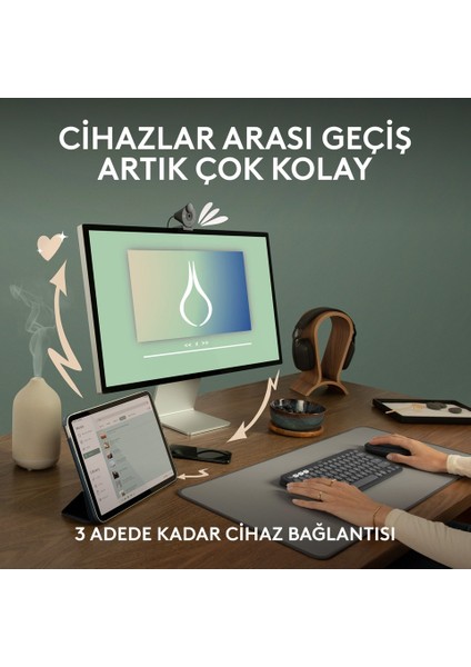 tech M350 Pebble Sessiz Kablosuz Kompakt Mouse -Pembe modelleri