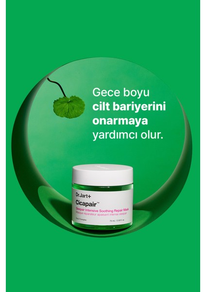 Dr. Jart Cicapair Onarıcı ve Yatıştırıcı Gece Maskesi 75ML/2.5FLOZ modelleri