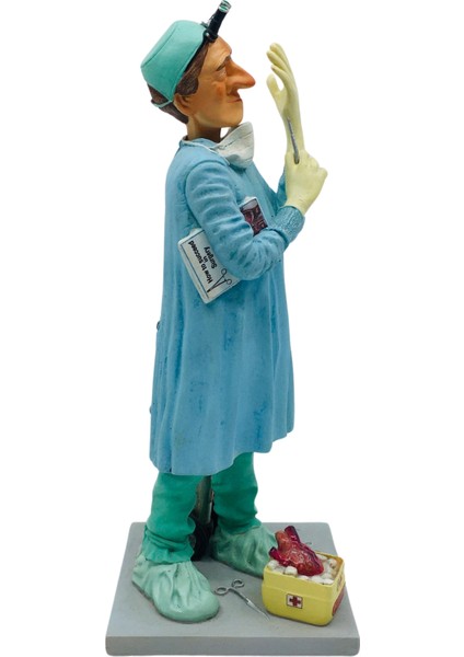 Guillermo Forchino Special Edition Erkek Cerrah Lisanslı Koleksiyonluk Biblo | Cerraha Hediye | Büyük Boy ve Küçük Boy Seçenekli modelleri