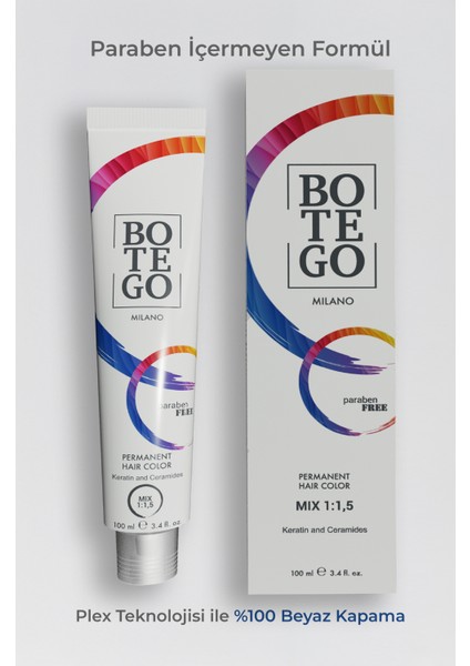 Profesyonel Krem Saç Boyası - 9.11 Yoğun Küllü Çok Açık Kumral 100 ml - Plex, Keratin, Seramid modelleri