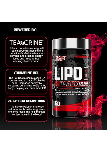 Lıpo-6 Black Ultra 60 Concentrate Lipo 6 Vitamin Yoh Imbin E Hcl Ultra Concentrated F A T L O Ss Complex fiyatları