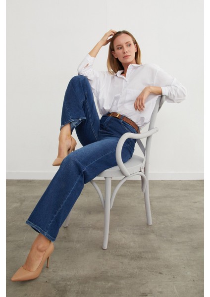 Basic Tek Cepli Oversize Gömlek fiyatları