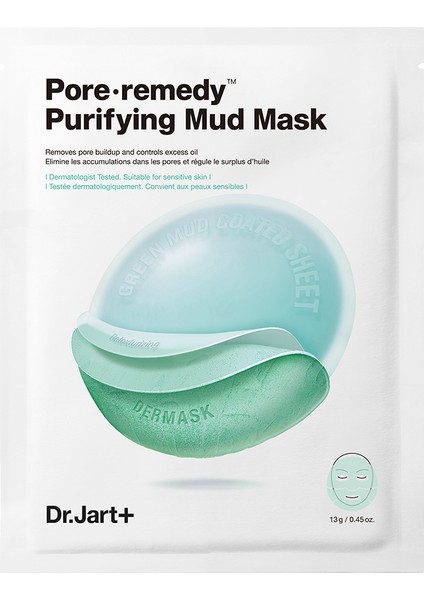 Dr. Jart Dermask Pore·remedy Arındırıcı Çamur Maskesi 13GM/.45OZ
