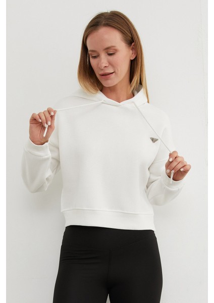 3 Iplik Üçgen Metal Armalı Kapüşonlu Sweatshirt modelleri