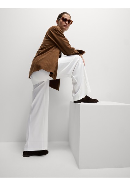 Yüksek Bel Wide Leg Pantolon indirimleri