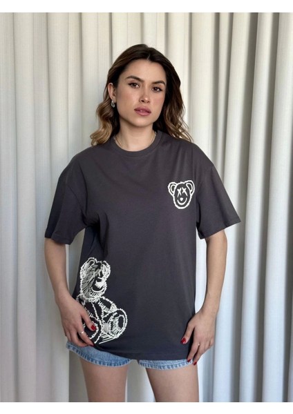 Baskılı Ayıcıklı Tişört modelleri