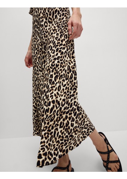 Desenli Gömlek Elbise