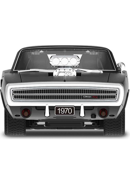 1:16 1970 Dodge Charger R/t Sesli ve Işıklı Uzaktan Kumandalı Araba