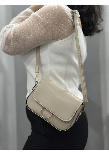 Bej Cilt Mossi Çanta