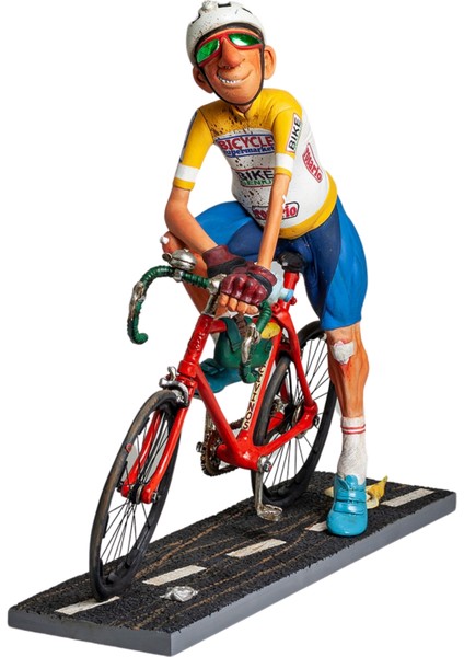 Guillermo Forchino Limited Edition Erkek Bisiklet Sporcusu Lisanslı Koleksiyonluk Biblo It-Sold modelleri