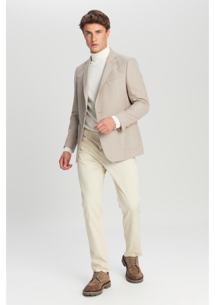 Slim Fit Dar Kesim Mono Yaka Torba Cepli Blazer Ceket fiyatları