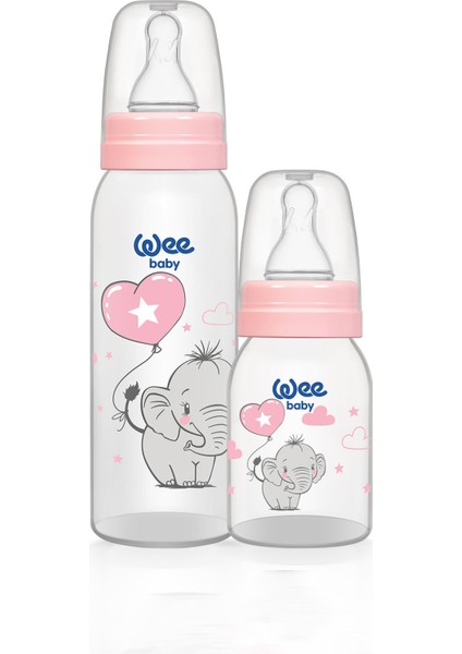 Bebek Biberon Seti 125 ml ve 250 ml BPA İçermeyen Ergonomik Tasarım