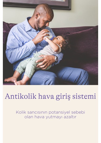 Şeffaf 2'li Biberon Emziği Hızlı Akışlı, 6 Ay+