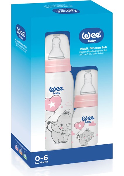 Bebek Biberon Seti 125 ml ve 250 ml BPA İçermeyen Ergonomik Tasarım fırsatları