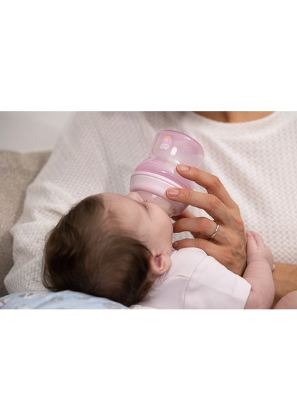 Doğal Hissiyat Pp Biberon 0 Ay 150ML Kız Için Pembe Renk fırsatları