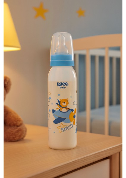 250 ml Mavi Cam Biberon, Sağlıklı ve Şık Tasarım indirimleri