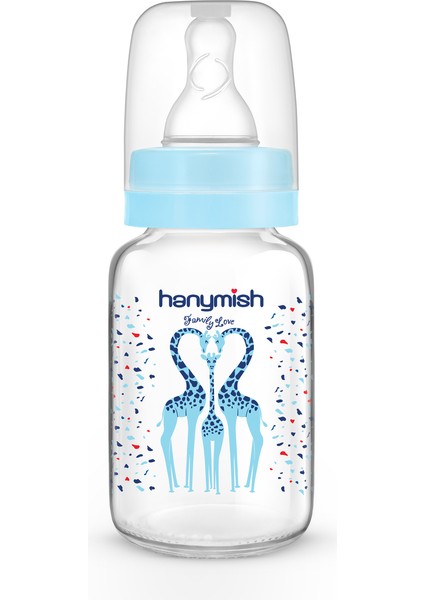 Doğal Cam Biberon 125 Ml, Şık ve Sağlıklı Bebek Beslenme Şekli fırsatları