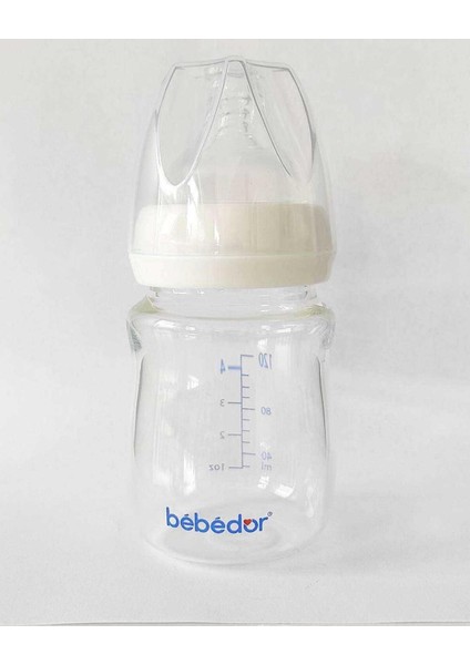 Cam Şişe, 120ML, Dayanıklı ve Şeffaf, Ideal Kullanım Için Uygun.