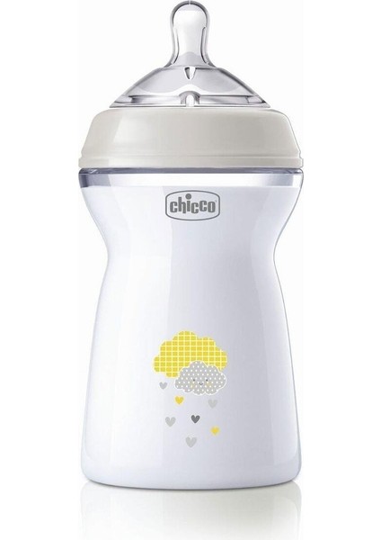 Şeffaf 330ML Desenli Pp Biberon, Natural Feeling, Sağlıklı ve Güvenli Kullanım