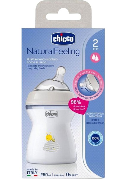 Şeffaf 250 ml Desenli Silikon Emzikli Biberon, 2 Ay Kullanım Için Ideal modelleri