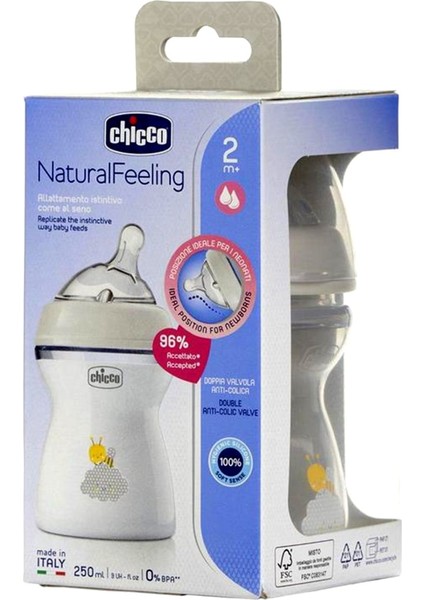Şeffaf 250 ml Desenli Silikon Emzikli Biberon, 2 Ay Kullanım Için Ideal indirimleri
