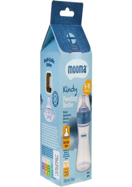 250 ml Orta Akış Biberon, Bebekler Için Güvenli ve Konforlu Kullanım