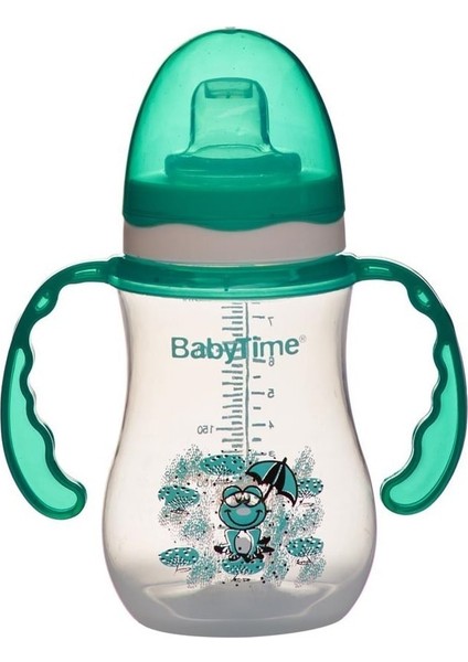 250 ml Yeşil Kulplu Damla Akıtmaz Bardak BT105