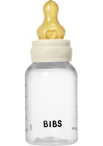 Ince Kauçuk Uçlu Bebek Biberon, 150 Ml, Ekru Renk fırsatları