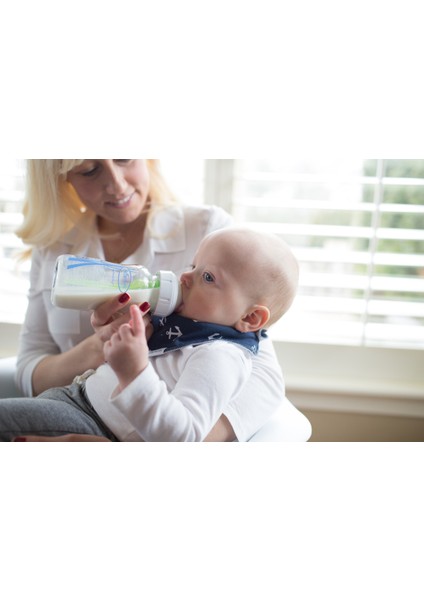 Geniş Ağız Cam Biberon 9 OZ/270 Ml, Antikolik, Çok Renkli, Tekli Paket