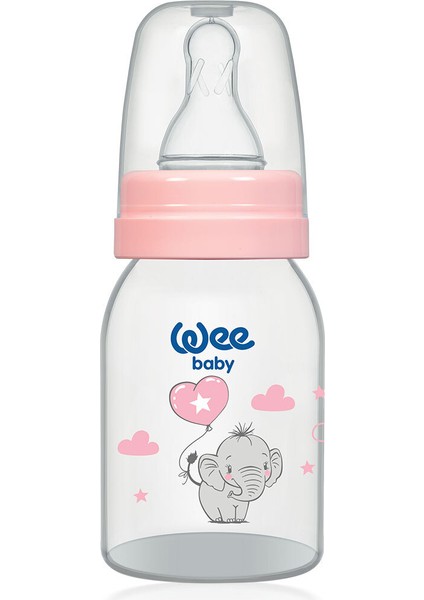 Pembe 125 ml Klasik Pp Biberon, Sağlıklı ve Şık Tasarım.