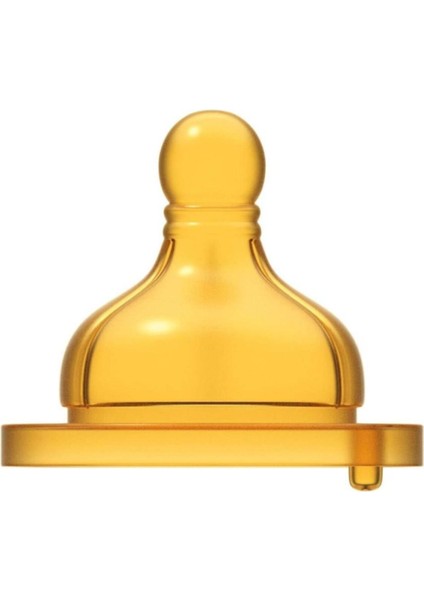 Yumuşak Kauçuk Biberon Başlığı, 0 Ay ve Üzeri, Renkli