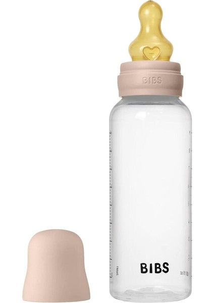 Bebek Biberon 270 ml Kauçuk Uç Pembe Renkli Sağlıklı ve Güvenli Seçenek