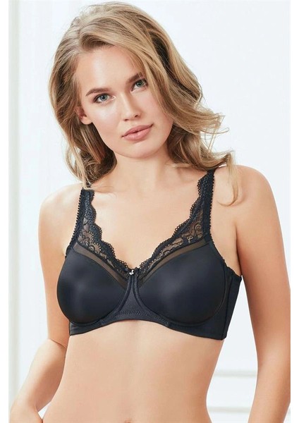 Balenli Desteksiz Dolgusuz Toparlayıcı Dantelli Küçültücü Sütyen