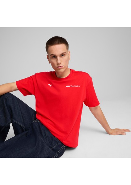 F1 Ess+ Graphic Tee -Relaxed Erkek Tişört indirimleri