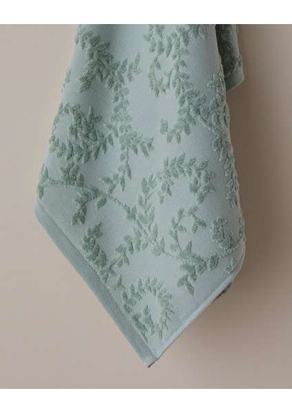 Leafy Touch Pamuk Yüz Havlusu 50X80 cm Açık Yeşil fiyatları