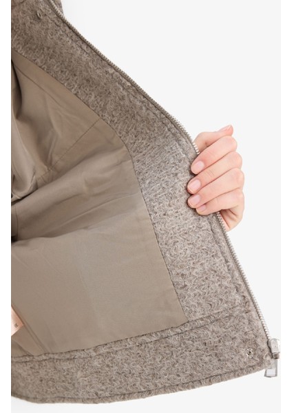 Regular Fit Polo Yaka Kaşe Mont E8630AX25AU