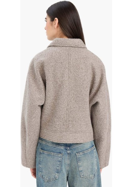 Regular Fit Polo Yaka Kaşe Mont E8630AX25AU