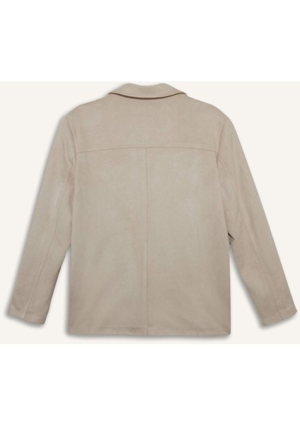 Regular Fit Ceket Yaka Süet Blazer Ceket E7236AX25AU modelleri