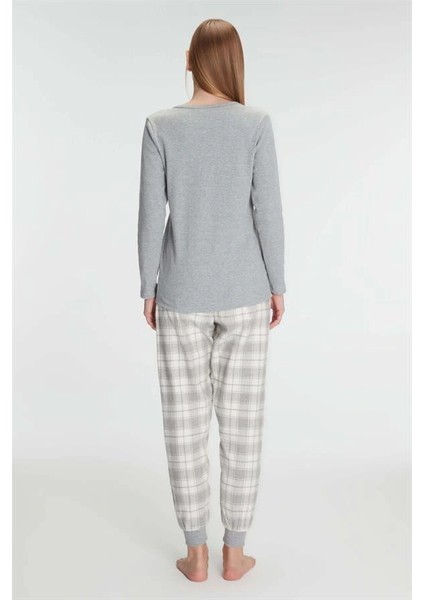 Anıl Pamuklu Uzun Kol Pijama Takımı fiyatları
