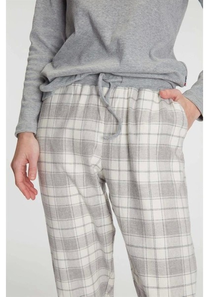 Anıl Pamuklu Uzun Kol Pijama Takımı fırsatları