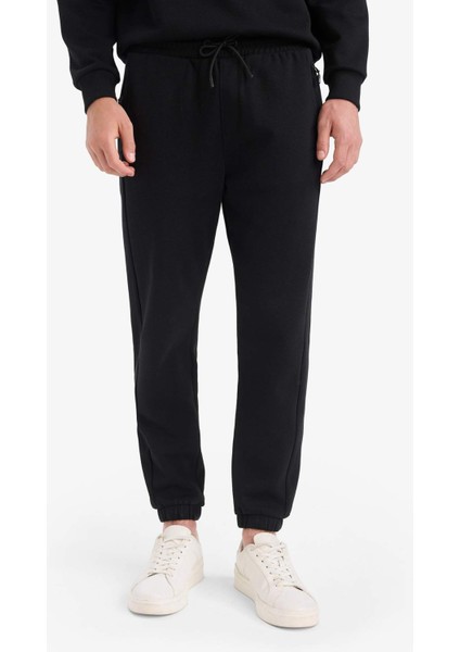 Slim Fit Dar Kesim Fermuar Cepli Pike Eşofman Altı D5258AX25AU indirimleri