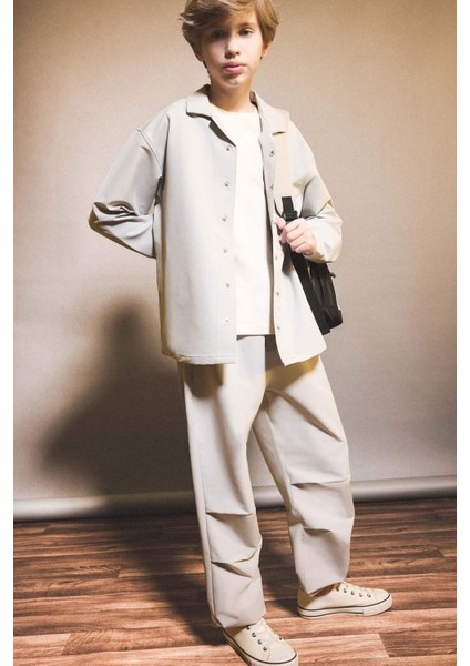 Erkek Çocuk Jogger Paça Pantolon G1862A825AU