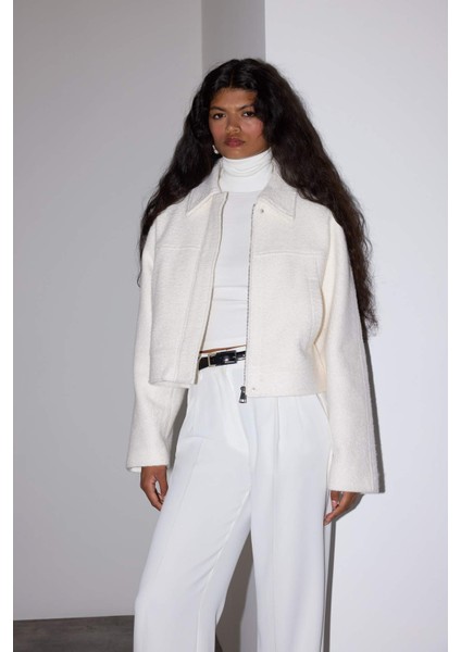 Regular Fit Polo Yaka Kaşe Mont E8630AX25AU modelleri