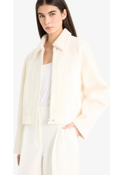 Regular Fit Polo Yaka Kaşe Mont E8630AX25AU indirimleri