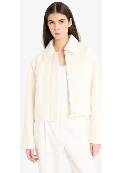 Regular Fit Polo Yaka Kaşe Mont E8630AX25AU