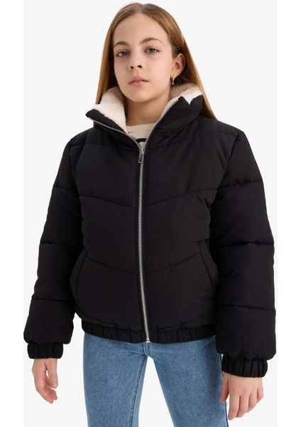 Kız Çocuk Pelüş Astar Fermuarlı Mont C5390A825AU modelleri