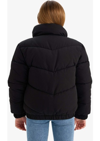 Kız Çocuk Pelüş Astar Fermuarlı Mont C5390A825AU