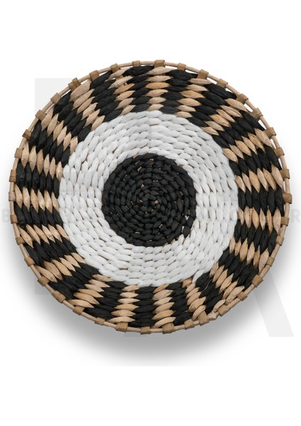 25 cm Dekoratif Hasır Tabak