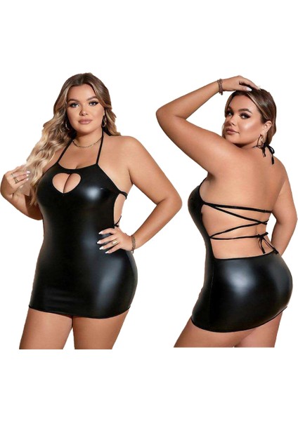 Büyük Beden Deri Fantezi