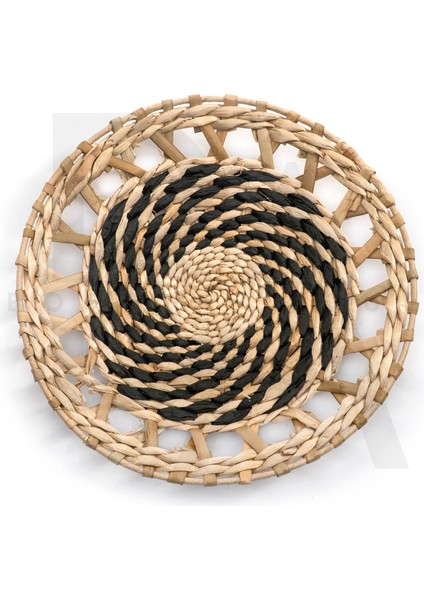 25 cm / 40 cm Dekoratif Hasır Tabak / Duvar Tabağı